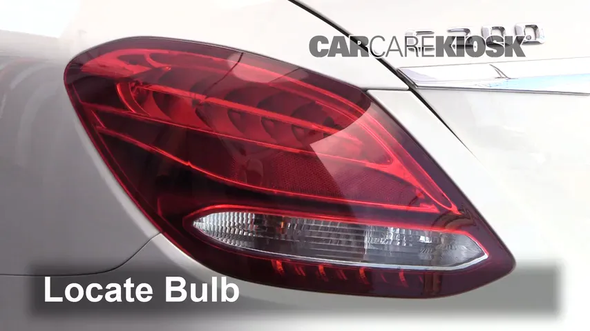 2015 Mercedes-Benz C300 4Matic 2.0L 4 Cyl. Turbo Lights Tail Light (replace bulb)